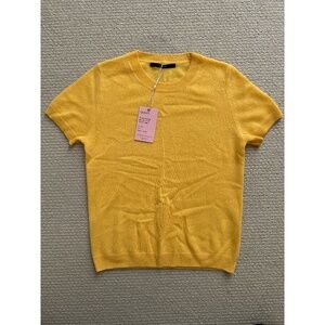 NWT Quince Cashmere T-Shirt Size Small